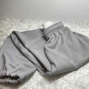 Grey baseball pants